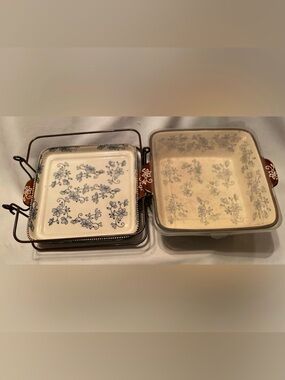 Temptations Presentable Ovenware by Tara Bake and Store 4-Piece Set Lovely